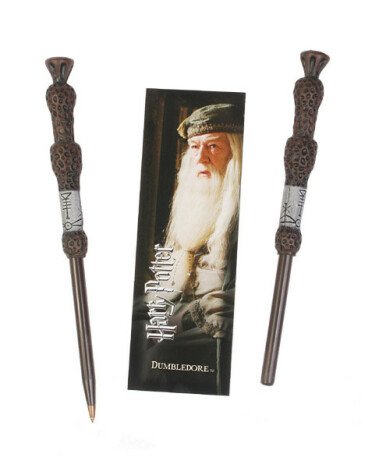 Set semn de carte si pix licenta Harry Potter - Albus Dumbledore